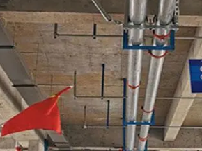 延长管廊支架的安装方法